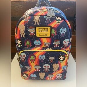Loungefly Guardians of the Galaxy Marvel Chibi Mini Backpack - NWT